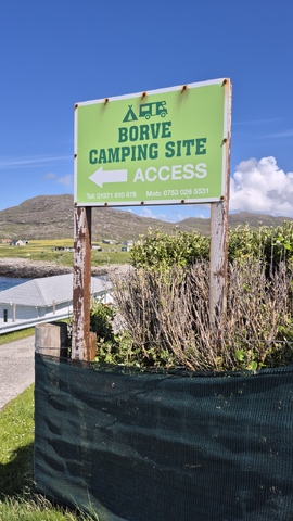 Borve campsite