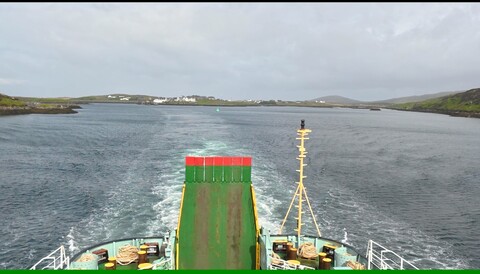 Leaving Lochboisdale